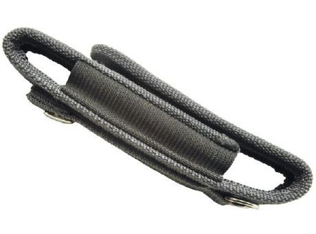 Gürteletui aus Nylon für Messer 'Slim', grau meliert Werbeartikel