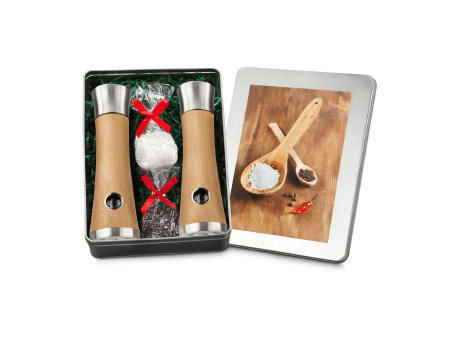 Geschenkset / Präsenteset: Salz- und Pfeffermühlen-Set Werbeartikel