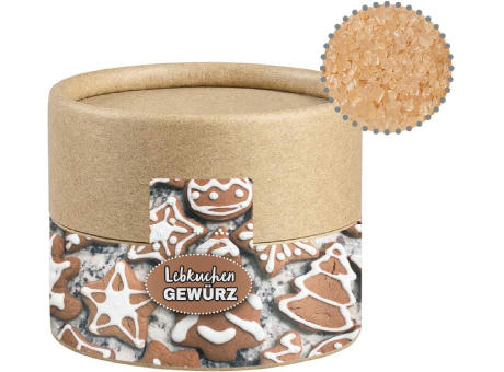 Gewürzmischung Lebkuchen, ca. 45g, Kraftpapierdose Mini Werbeartikel