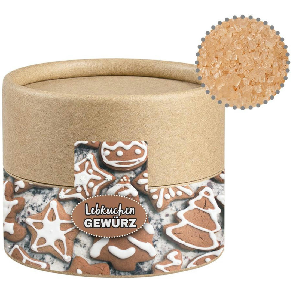 Product image Gewürzmischung Lebkuchen, ca. 45g, Kraftpapierdose Mini Werbeartikel