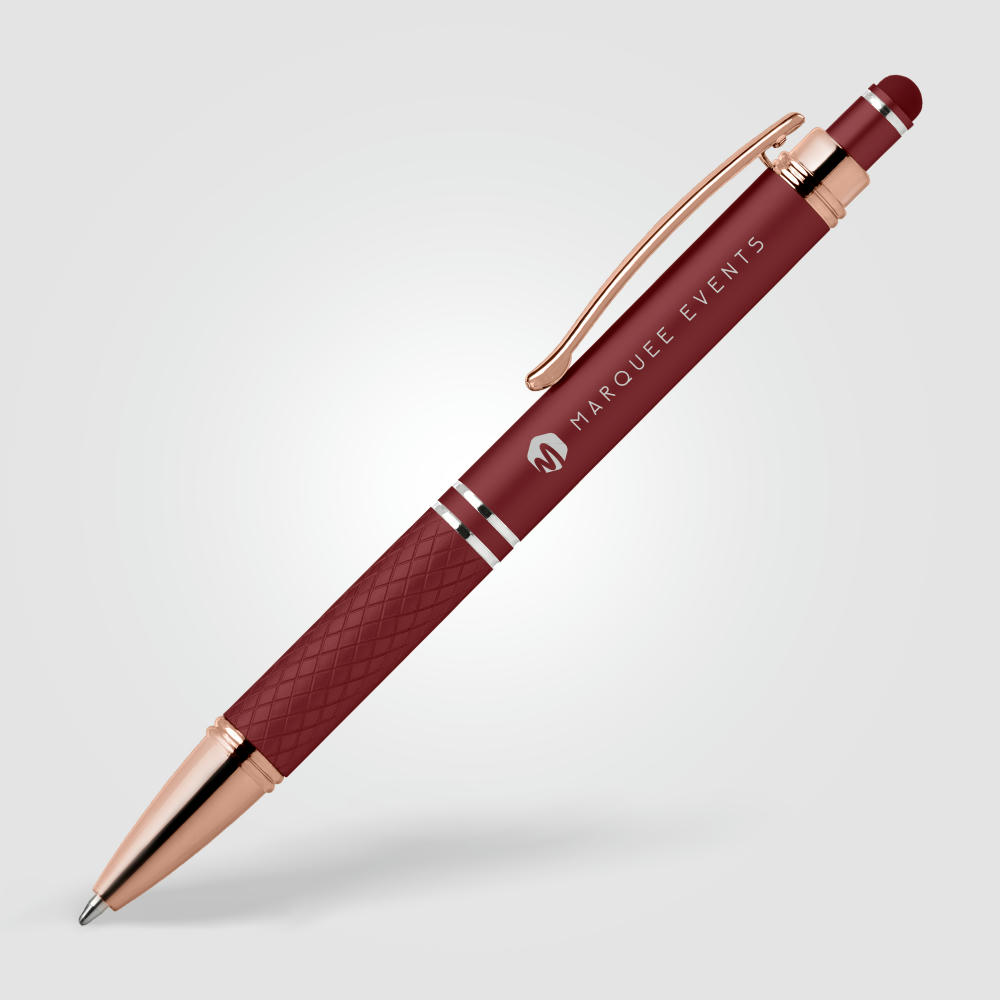 Phoenix Softy Roségold Classic Kugelschreiber - m/Stylus Werbeartikel