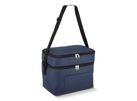 Product image R-PET 600D Doppelfach-Kühltasche 30 x 20 x 25cm 12L Werbeartikel