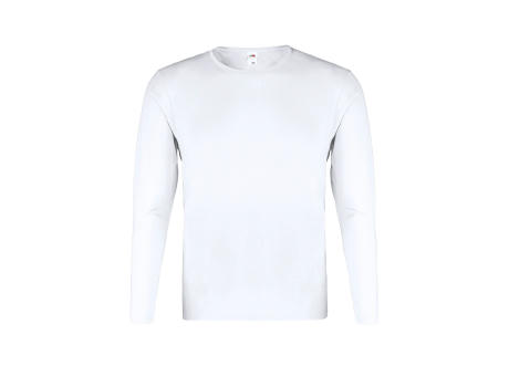 Erwachsene Weiß T-Shirt Iconic Long Sleeve T bedrucken