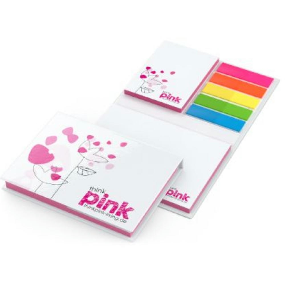 Product image Haftnotiz-Set Budapest Bookcover Individuell, 50/50 Blatt, Color-Farbschnitt Werbeartikel
