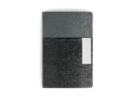 Product image TRAVOLTA. Karten- und Schlüsselanhängerset aus Metall und PU bedrucken