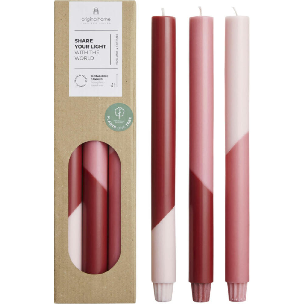 Originalhome Eden Diagonale Kerzen – 3er-Set Werbeartikel