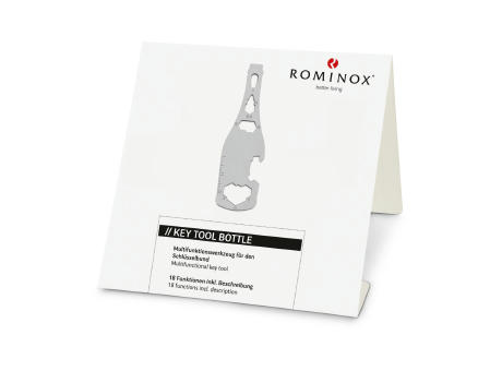 ROMINOX® Key Tool // Bottle - 18 Funktionen bedrucken