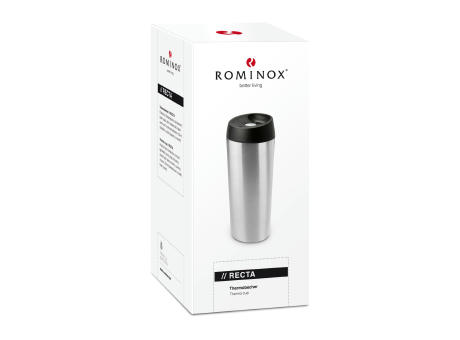 ROMINOX® Isolierbecher // Recta 500ml - Edelstahl Werbeartikel