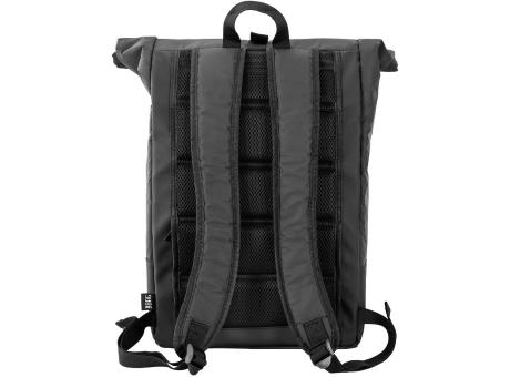 Rollup-Rucksack FLASH-BLACK Werbeartikel