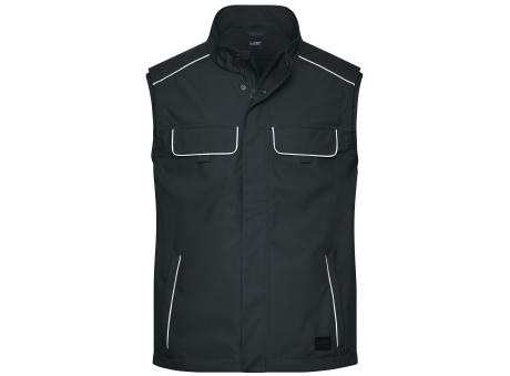 Workwear Softshell Light Vest - SOLID - - Professionelle, leichte Softshellweste im cleanen Look mit hochwertigen Details Werbeartikel