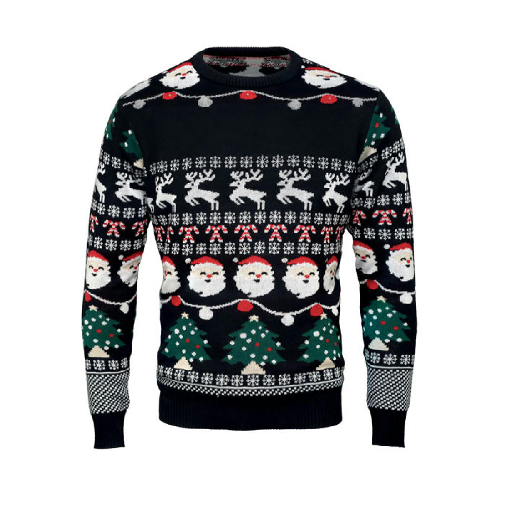 Weihnachts-LED-Pullover L/XL Werbeartikel