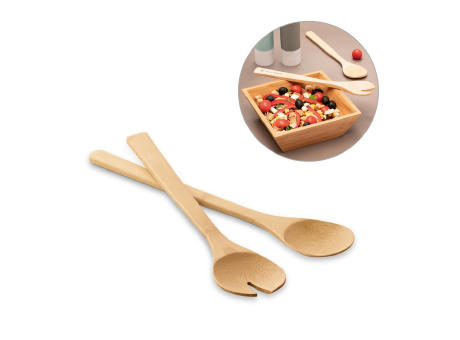 SALVY. Salatbesteck Set Werbeartikel