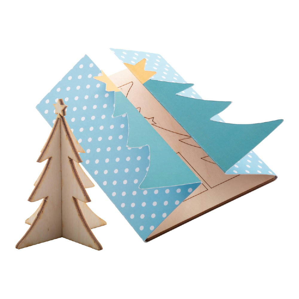Weihnachtskarte, Schneeflocke Creax Plus Werbeartikel