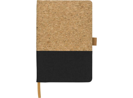 Product image Notizbuch Trevor aus Kork und Baumwolle Werbeartikel