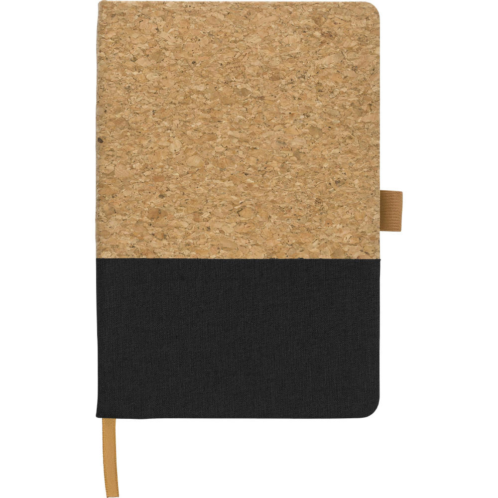 Product image Notizbuch Trevor aus Kork und Baumwolle Werbeartikel