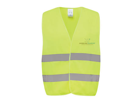 Sicherheitsweste aus GRS recyceltem PET Werbeartikel