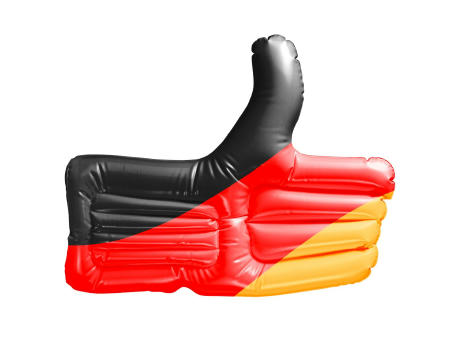 Product image Aufblasbarer Daumen "Deutschland" Werbeartikel