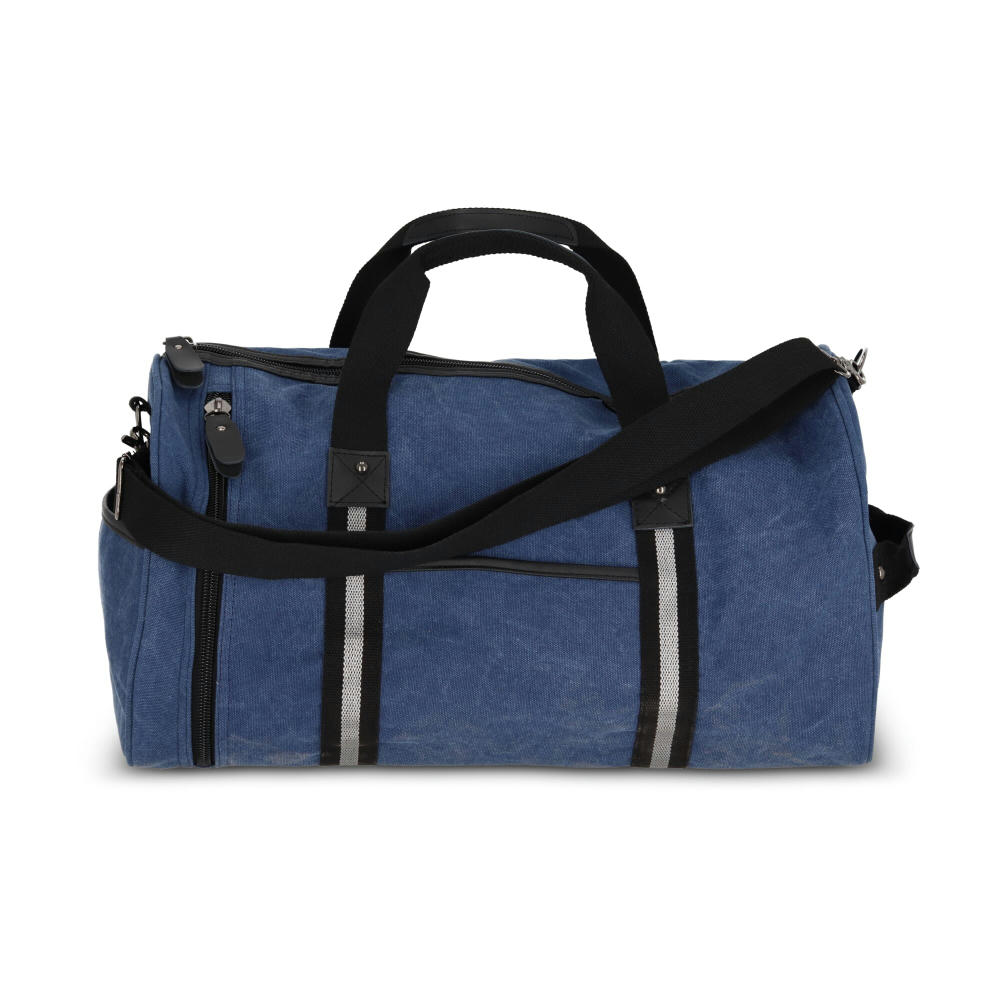 Seesack aus recyceltem Baumwoll-Canvas Harper Werbeartikel