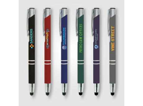 Crosby Metall Kugelschreiber - m/Stylus bedrucken