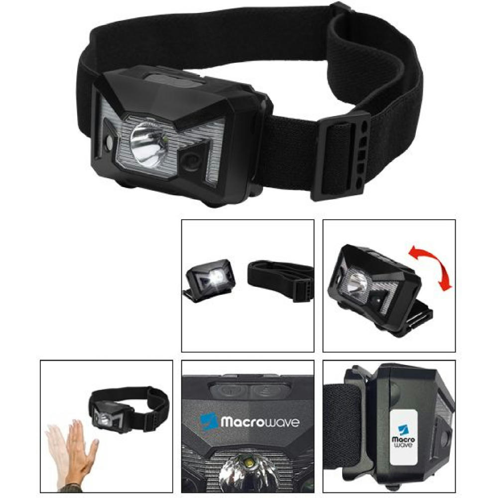 Product image LED Stirnleuchte mit Sensorfunktion "Sensor Head Light 125 L" Werbeartikel