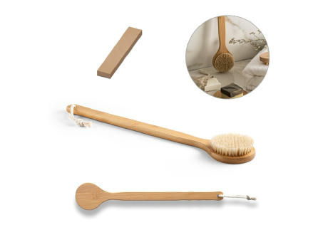 ARKIN. Badebürste mit Bambuskörper bedrucken