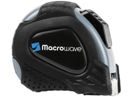 Automatik-Bandmaß "Power Tape 5 M grau" bedrucken