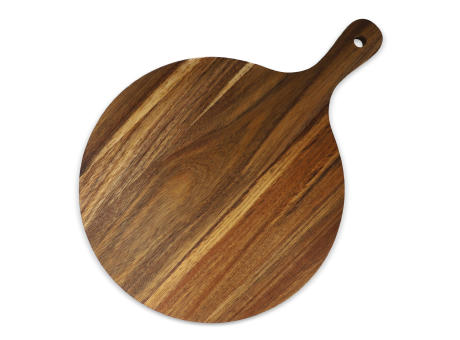 InSideOut Servierplatte aus Holz rund, 31,5cm Werbeartikel