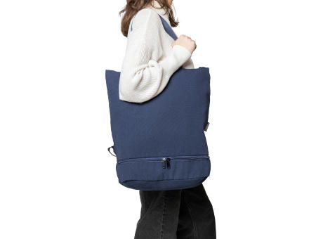 Recyceltes Poly-Baumwollgewebe (330 g/m2) Rucksack Osric bedrucken