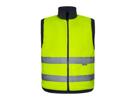 VL DIANA. Steppweste (220g/m²), wendbar und mit mehreren Taschen, aus Polyester (100%), mit Reißverschluss und Wendezipper Werbeartikel