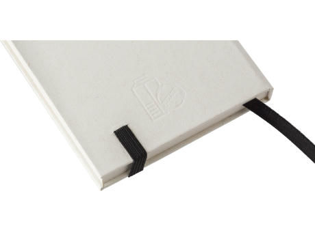 Notizbuch aus recyceltem Milchkarton A6 Bohdi Werbeartikel