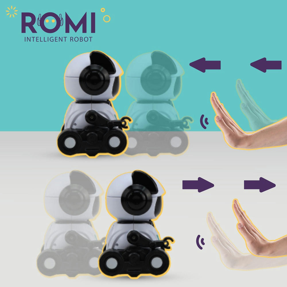 ROMI INTELLIGENT ROBOT. Lernspielzeug für Kinder Werbeartikel