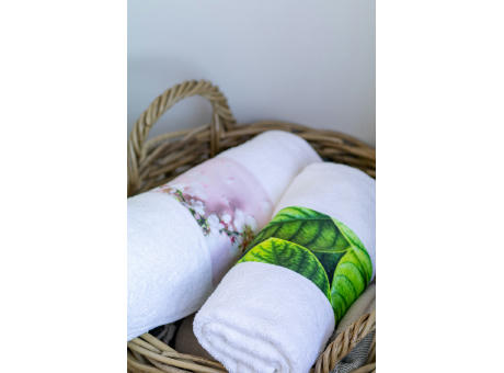 Tuch mit Sublimationsdruck Subowel M Werbeartikel