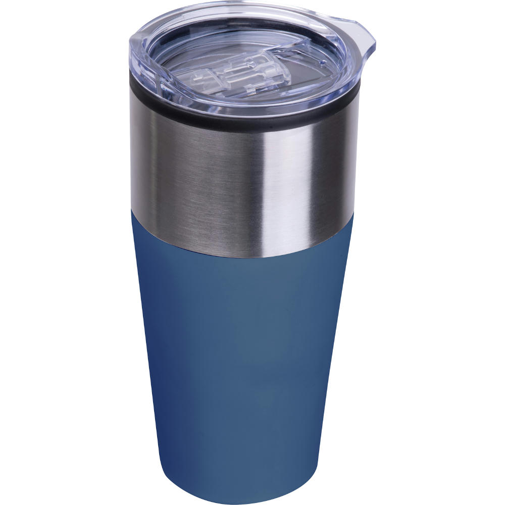 Doppelwandiger Trinkecher, 600ml JORDAN Werbeartikel