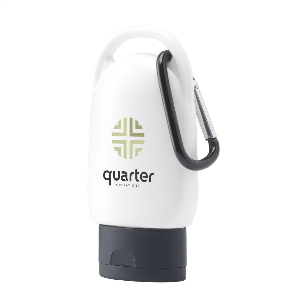 Clip-On Sunscreen Faktor 30 Werbeartikel