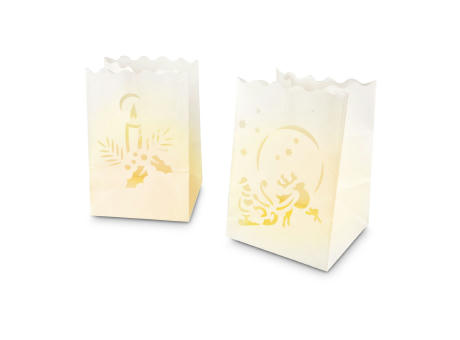 Geschenkset / Präsenteset: Stimmungsvolle Papier-Laternen bedrucken