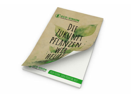 Product image Schreibblock Cover Recycling Werbeartikel