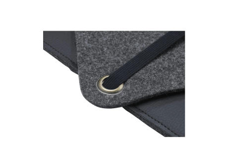 Recycled Felt & Apple Leather Laptop Sleeve 14" Werbeartikel