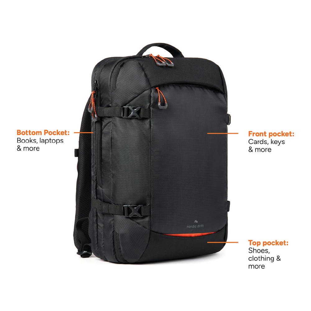 Nordic Drift RCS Traveling Rucksack 25L Werbeartikel