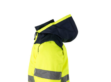 VL JUPITER. Zweifarbige Steppjacke (180g/m²) aus Polyester (100%) mit PU-Beschichtung bedrucken