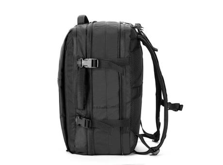 DALLAS. Hochverdichteter Reiserucksack aus recyceltem 600D-Polyester für 17.3"-Laptop bedrucken