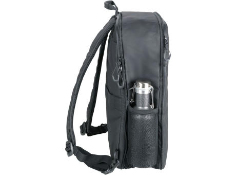 TROIKA Laptop-Rucksack TROIKA BLACK EXPANDABLE Werbeartikel