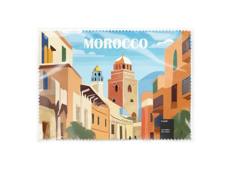 Product image POLYCLEAN Brillenputztuch 21x15 cm im Polybeutel, All-Inclusive-Paket Werbeartikel