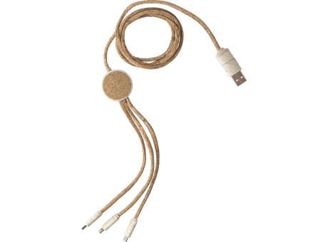 Ladekabel Kork Gemma bedrucken