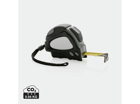 Product image Auto-Stop-Maßband aus recyceltem Kunststoff, 5m/19mm Werbeartikel