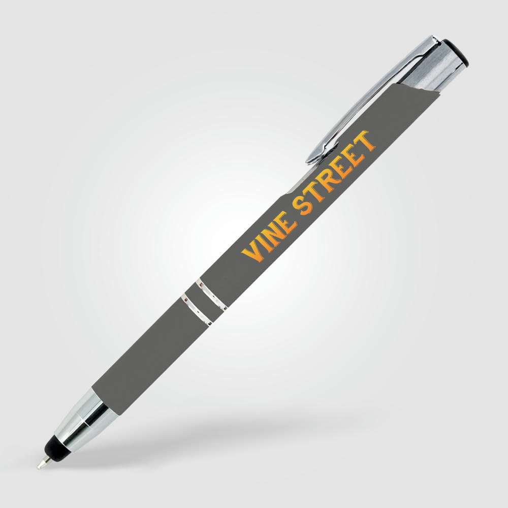 Crosby Metall Kugelschreiber - m/ Stylus unten Werbeartikel