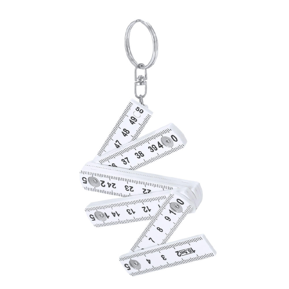 Schlüsselanhänger Lineal Qivan Werbeartikel