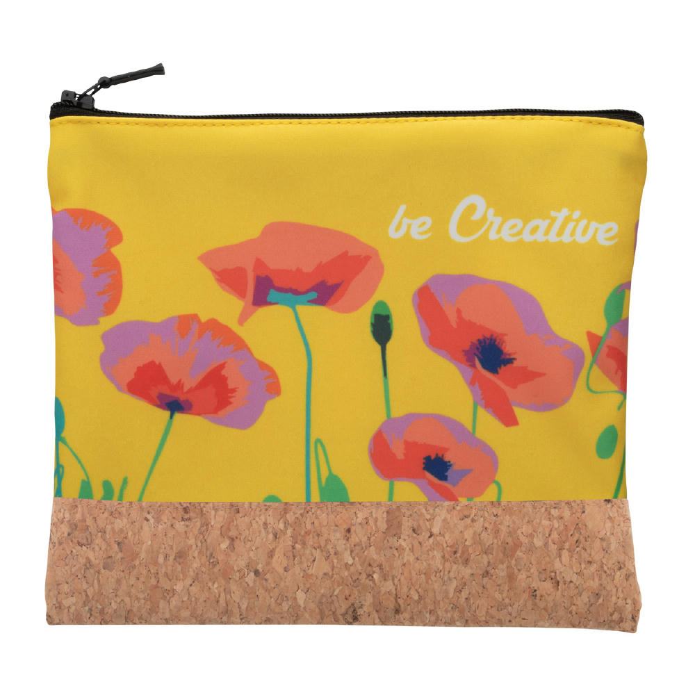 Individuelle Kosmetiktasche CreaBeauty Cork M Werbeartikel