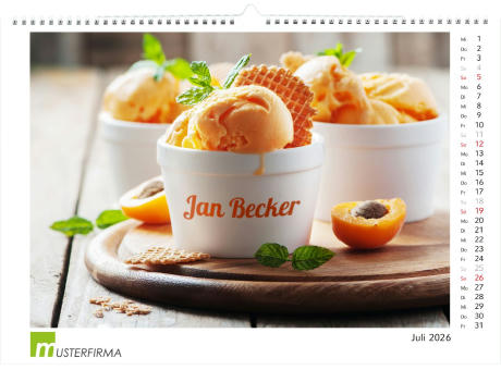 Product image Bildkalender MagicPix Panorama Bestseller (personalisiert) Werbeartikel