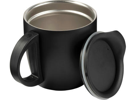 Doppelwandiger Kaffeebecher aus Edelstahl (350 ml) Rania Werbeartikel