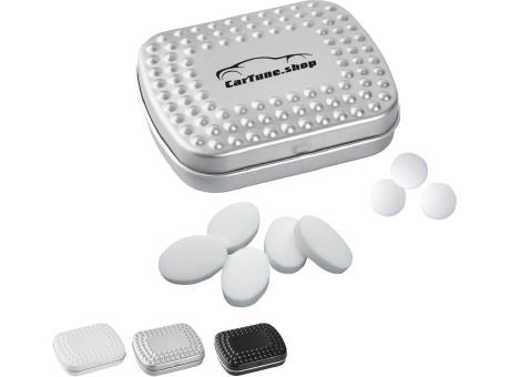 Techno-Dose mit Pfefferminzpastillen, 20g Werbeartikel